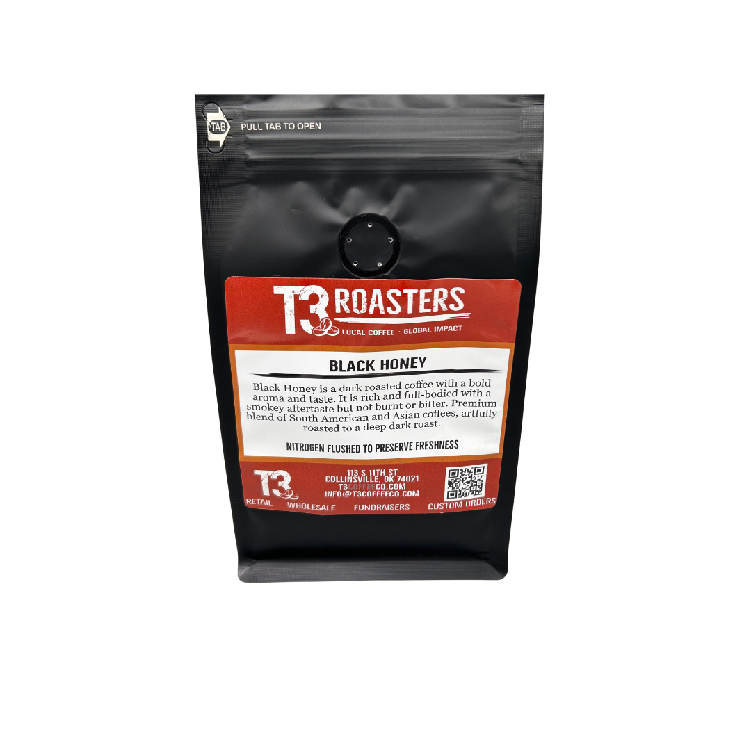 Black Honey Dark Roast — T3 Coffee Co.